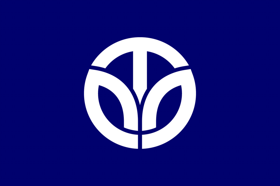 Flag of Fukui Prefecture, Japan Illustration